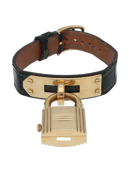 Hermes Kelly Watch Leather Champagne main image 5